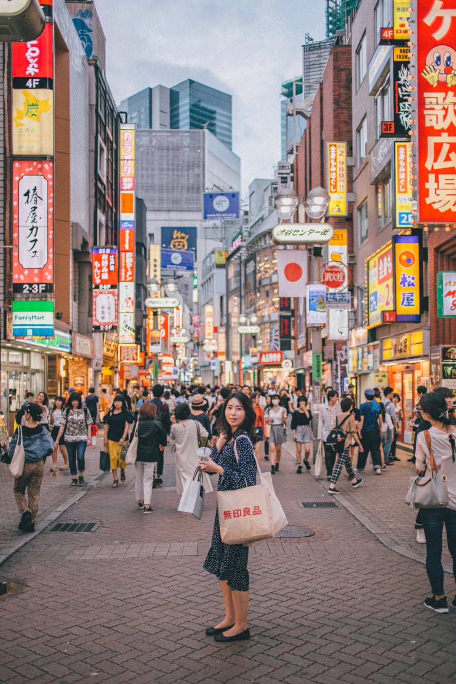 Shibuya Portrait Session & Tokyo Café Hopping Photos at shibuya no.1 - uvegotmoment Tokyo photography