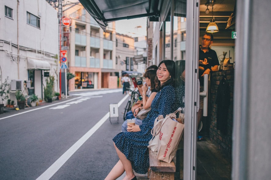 Shibuya Portrait Session & Tokyo Café Hopping Photos at shibuya no.8 - uvegotmoment Tokyo photography