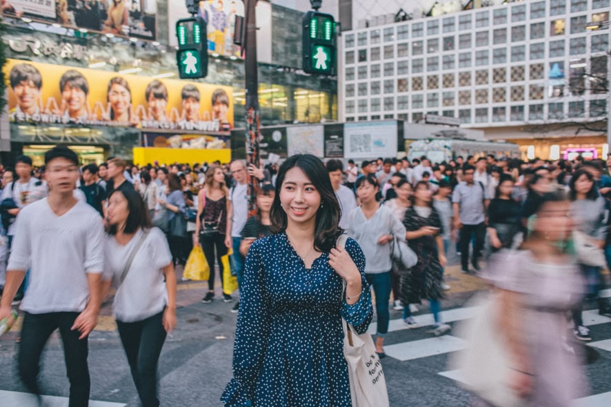 Shibuya Portrait Session & Tokyo Café Hopping Photos at shibuya no.12 - uvegotmoment Tokyo photography