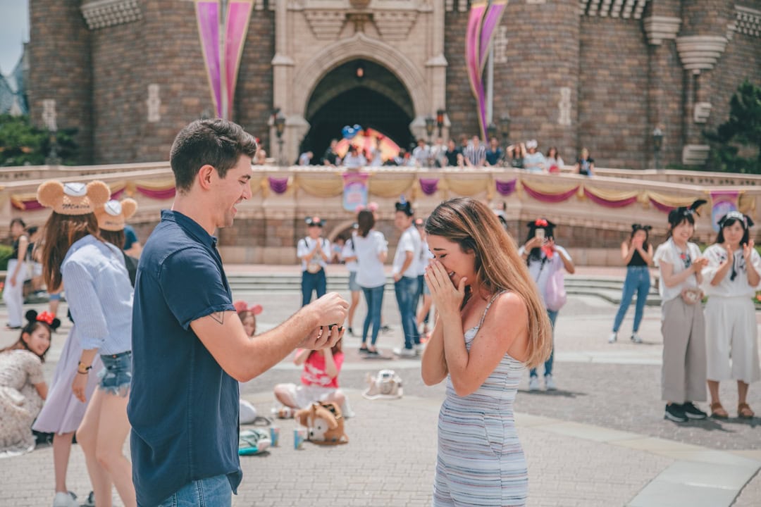 Proposal Photoshoot at Tokyo Disneyland Photos at disney no.3 - uvegotmoment Tokyo photography