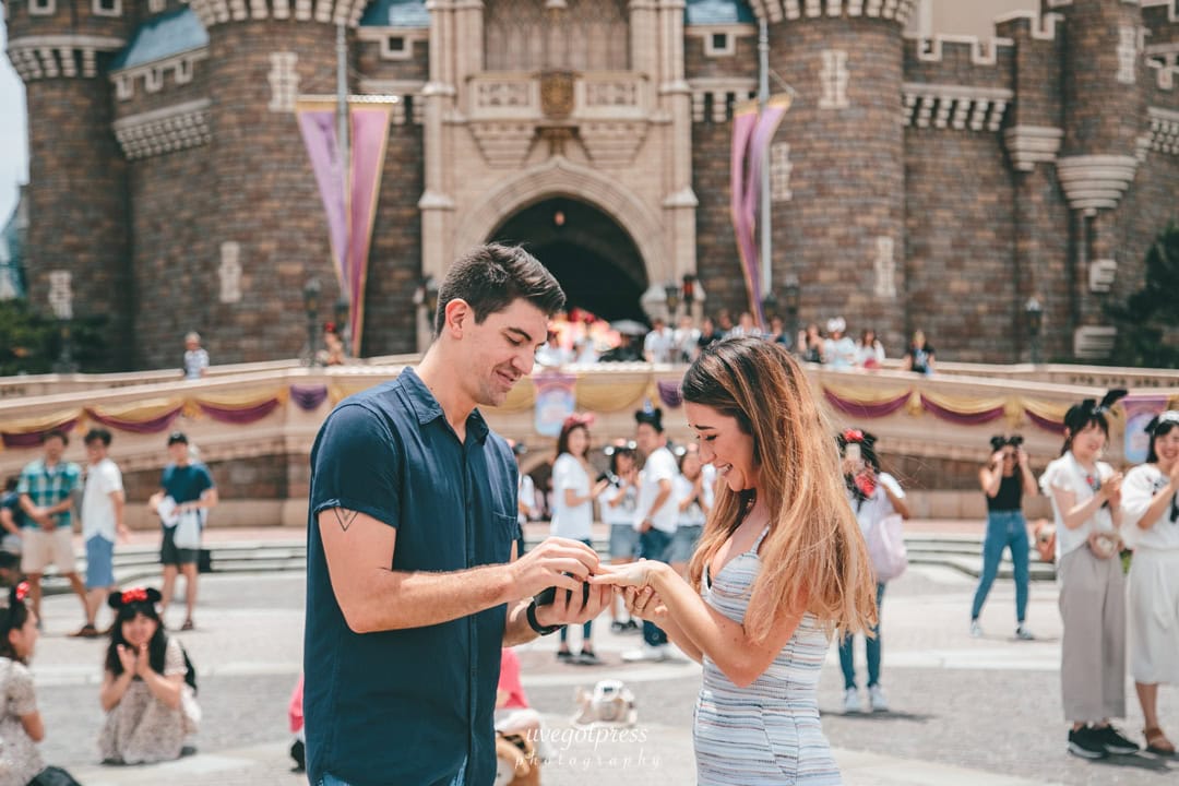 Proposal Photoshoot at Tokyo Disneyland Photos at disney no.4 - uvegotmoment Tokyo photography