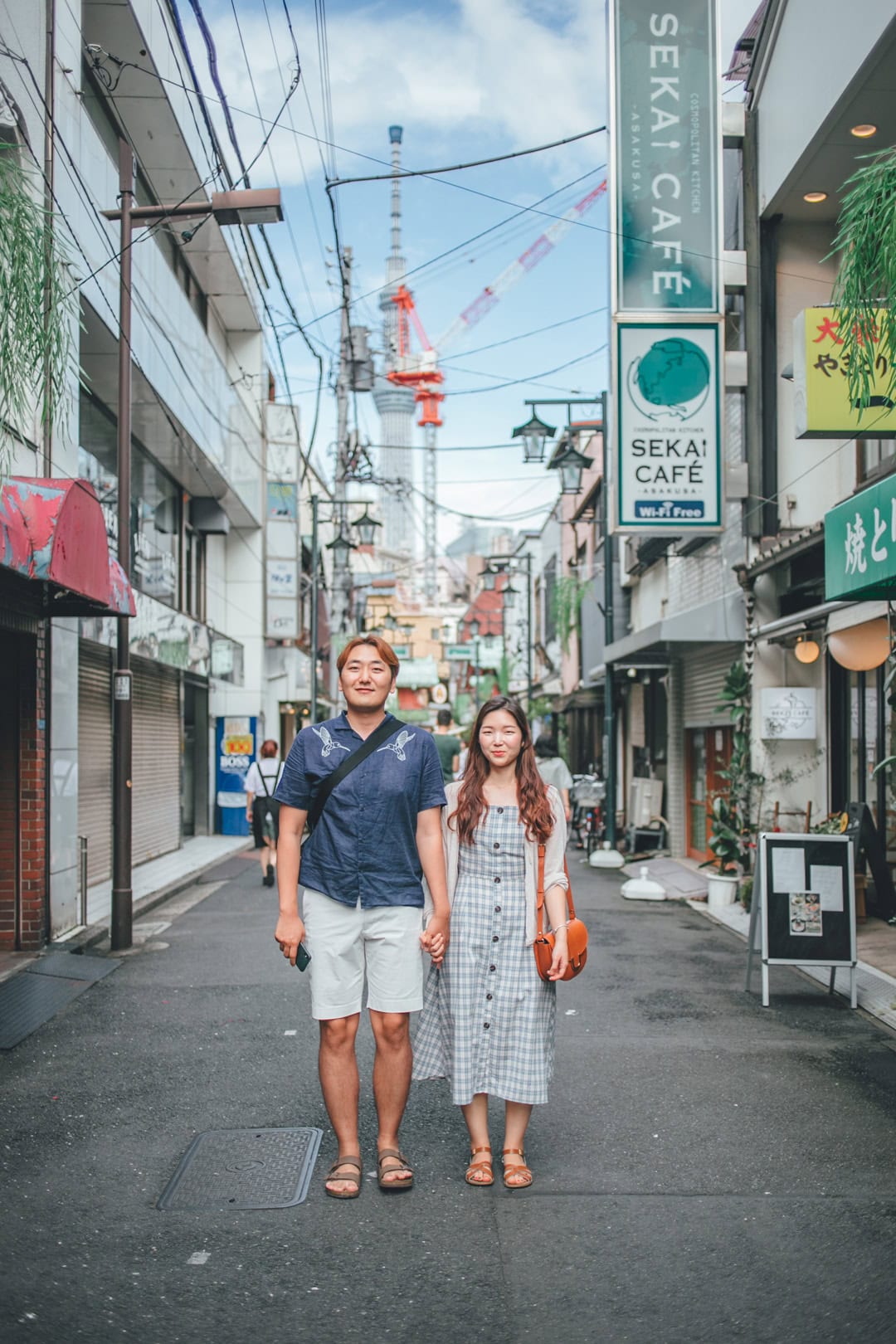 Couple Photoshoot in Asakusa & Tokyo Tower Photos at tokyotower no.3 - uvegotmoment Tokyo photography