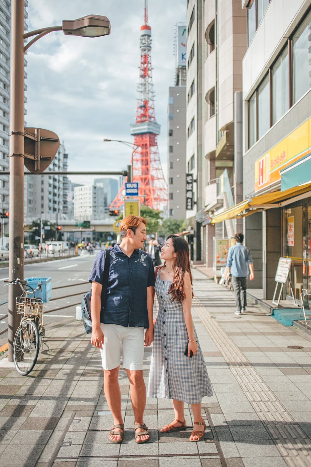 Couple Photoshoot in Asakusa & Tokyo Tower Photos at tokyotower no.8 - uvegotmoment Tokyo photography