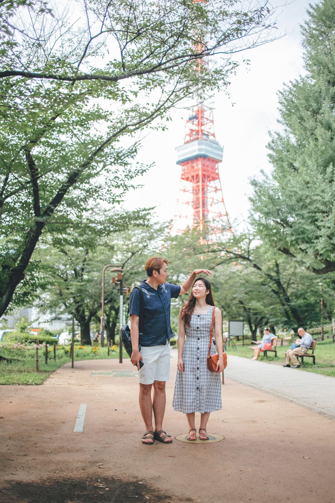 Couple Photoshoot in Asakusa & Tokyo Tower Photos at tokyotower no.11 - uvegotmoment Tokyo photography