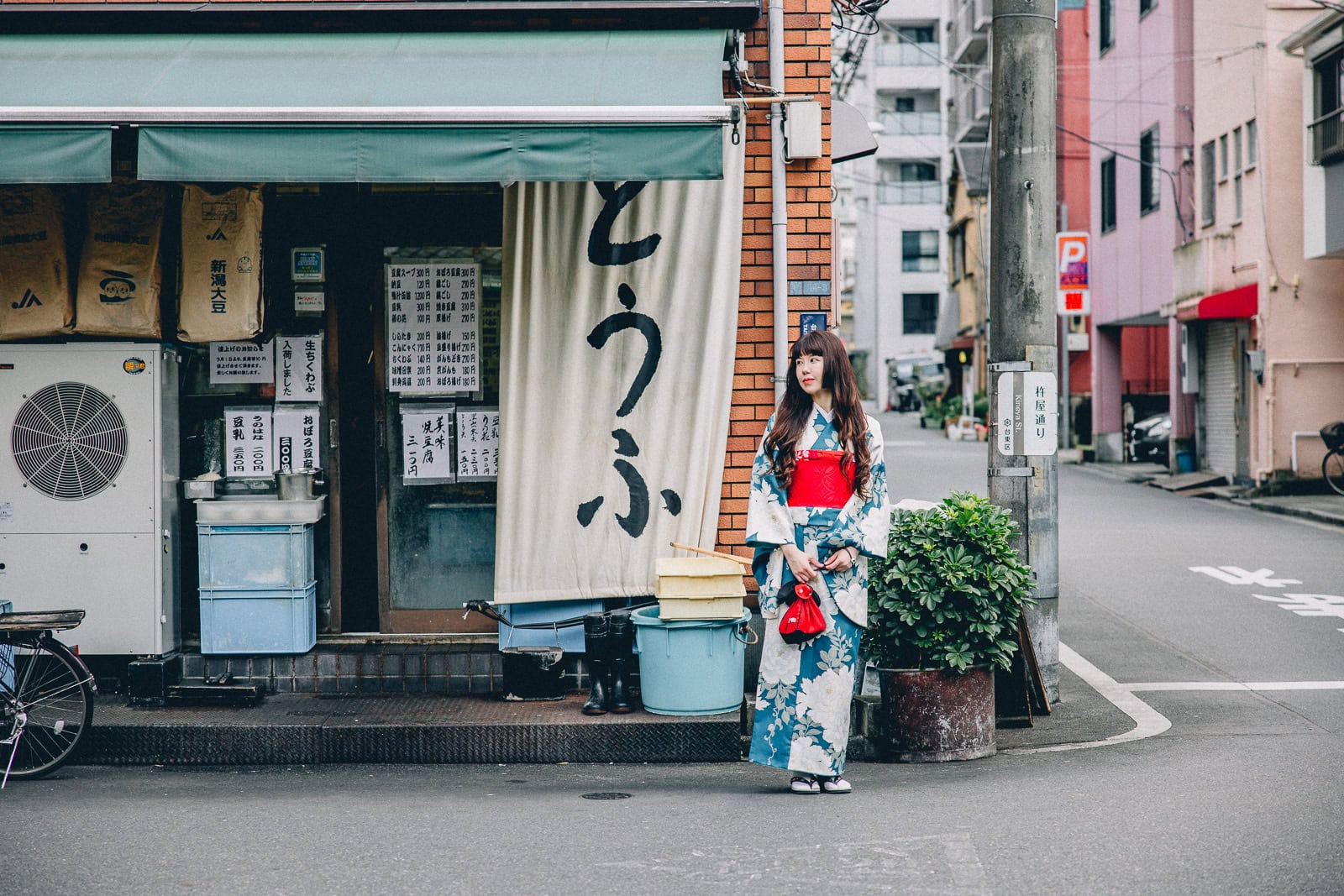 Asakusa Kimono Photoshoot – Timeless Solo Portrait in Tokyo Photos at asakusa no.16 - uvegotmoment Tokyo photography