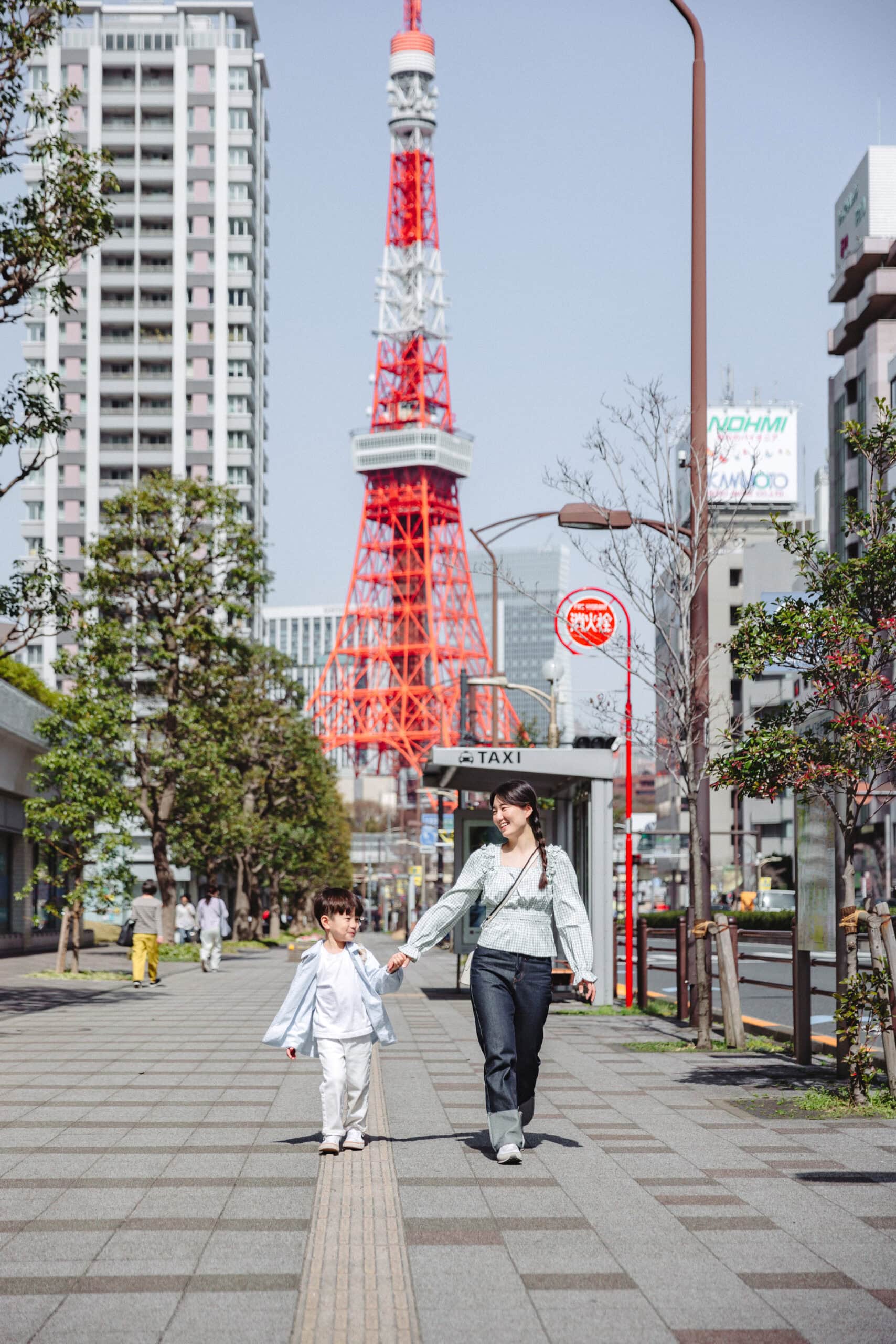 Tokyo Tower Mother and Son Photoshoot Photos at tokyotower no.3 - uvegotmoment Tokyo photography