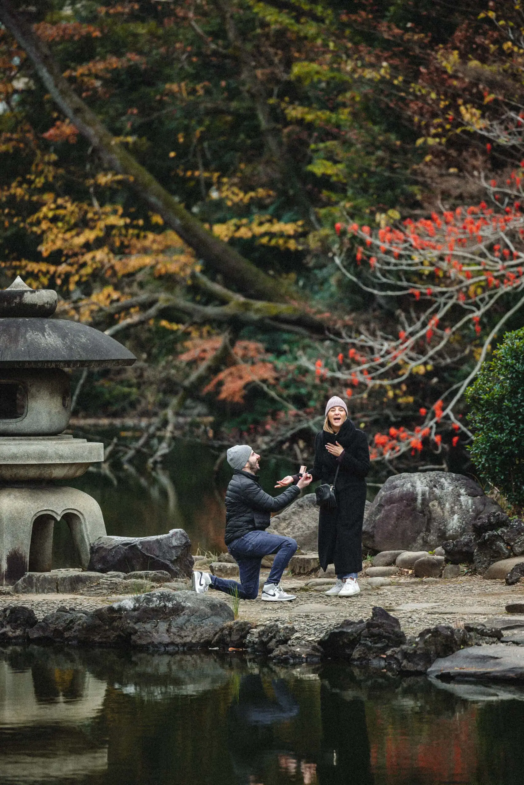 Autumn Proposal Photoshoot at Shinjuku Gyoen Photos at shinjuku no.2 - uvegotmoment Tokyo photography