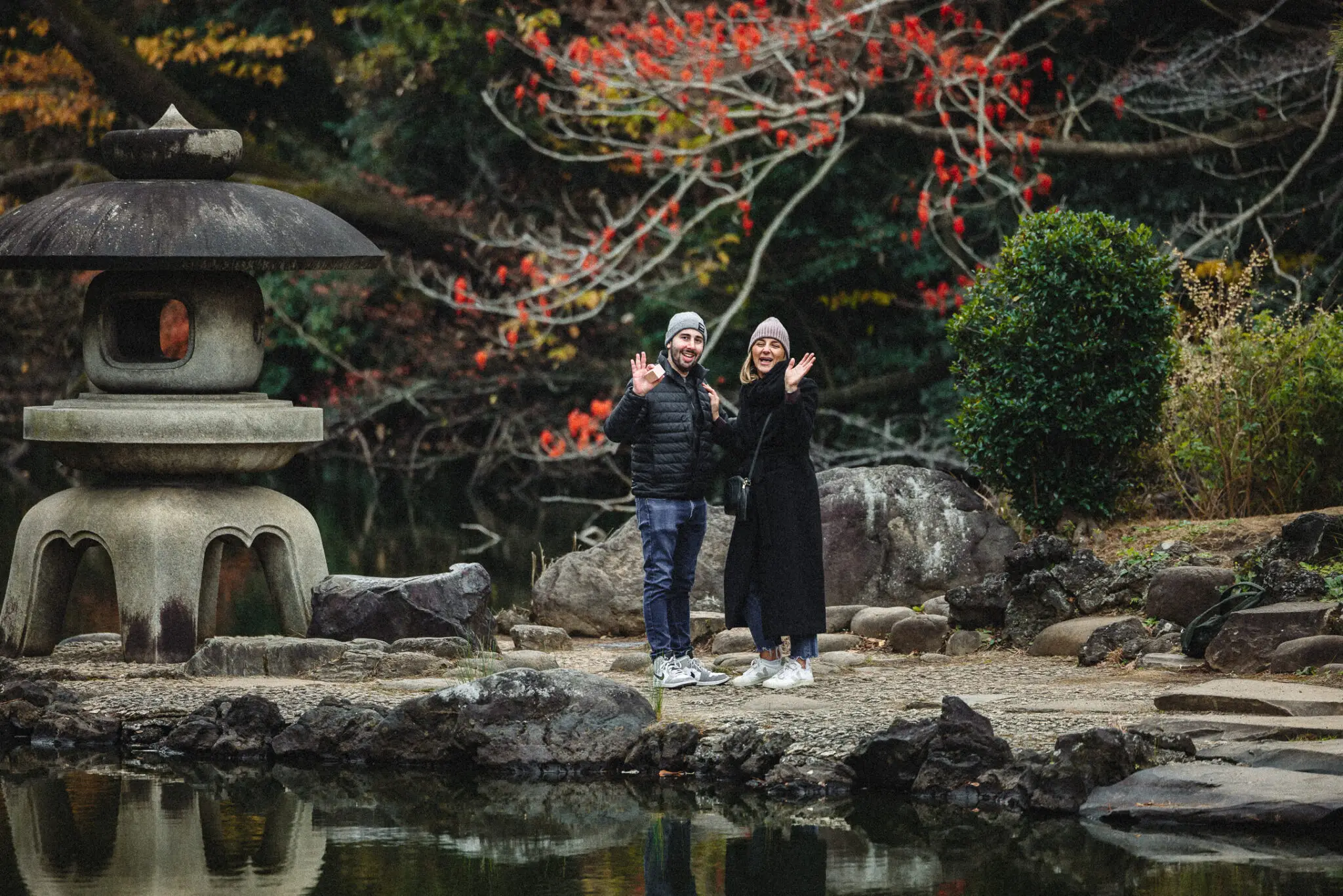 Autumn Proposal Photoshoot at Shinjuku Gyoen Photos at shinjuku no.5 - uvegotmoment Tokyo photography