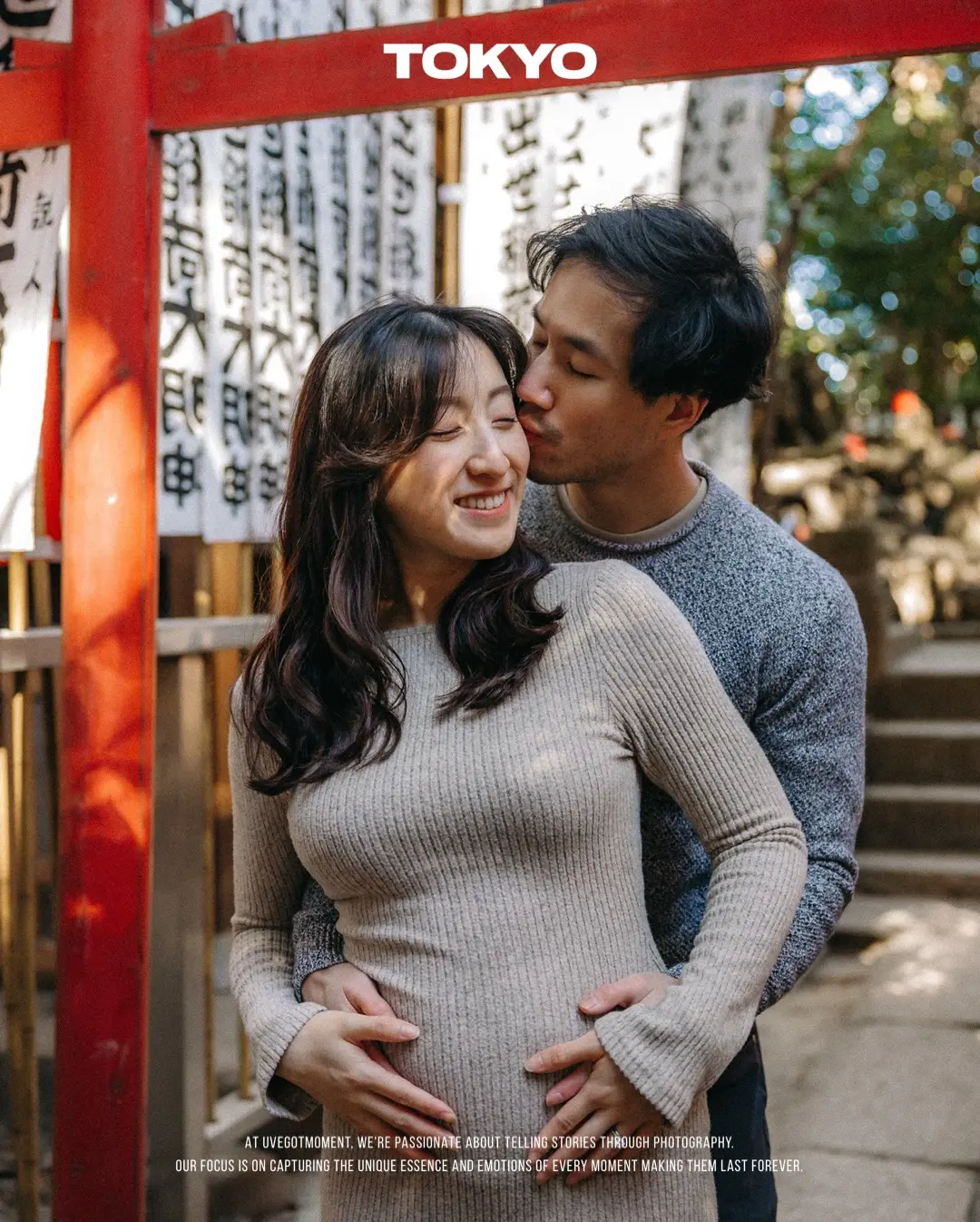 Tokyo Maternity Photoshoot – A Quiet and Intimate Pregnancy Session Photos at residential no.8 - uvegotmoment Tokyo photography