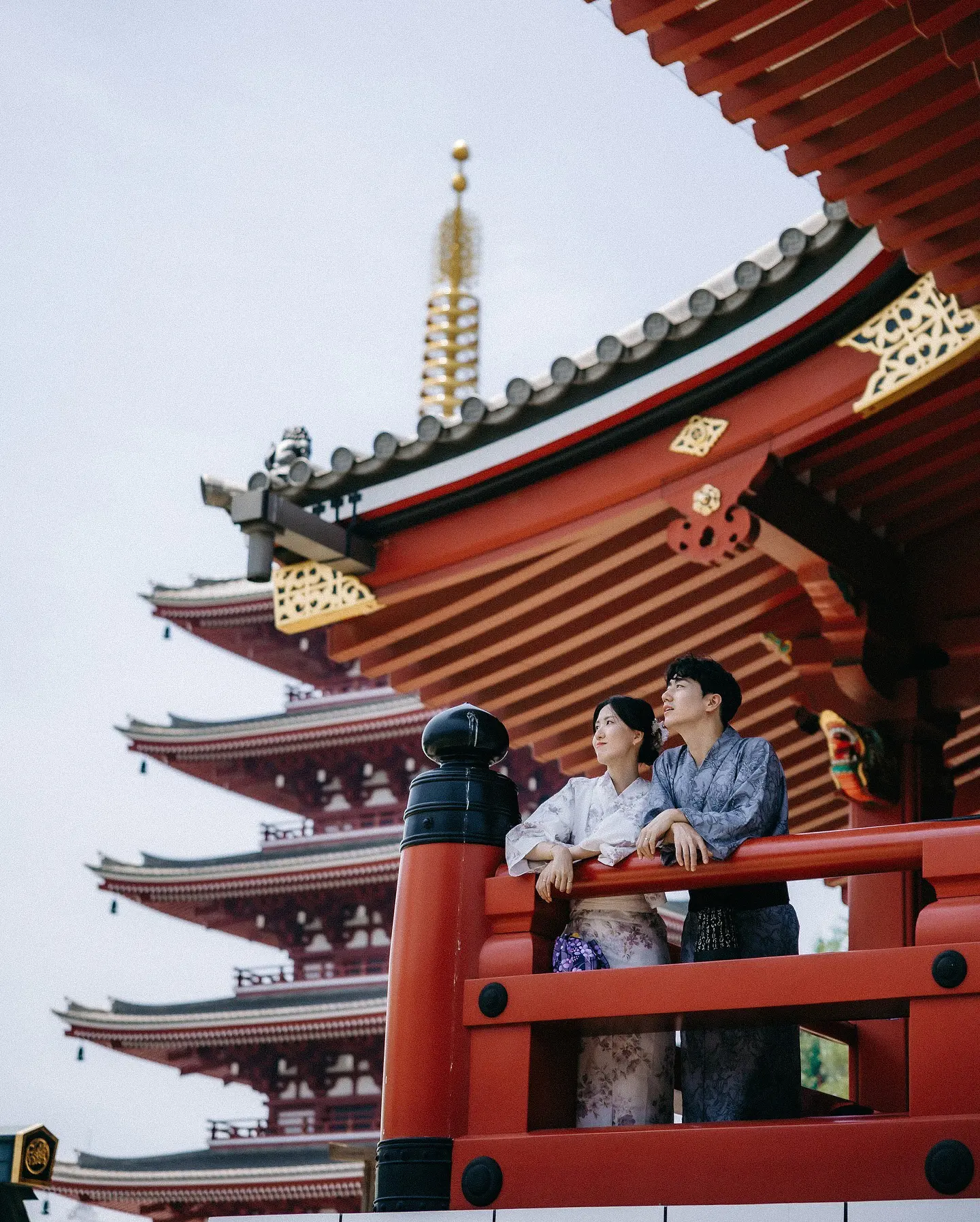 Asakusa Couple Photoshoot in Kimono Photos at asakusa no.6 - uvegotmoment Tokyo photography