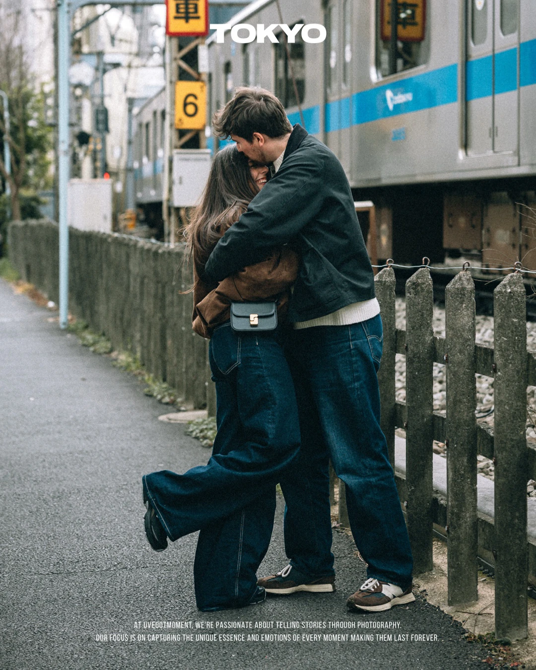 A Quiet Walk by the Train Tracks neighborhood Photos at residential no.2 - uvegotmoment Tokyo photography