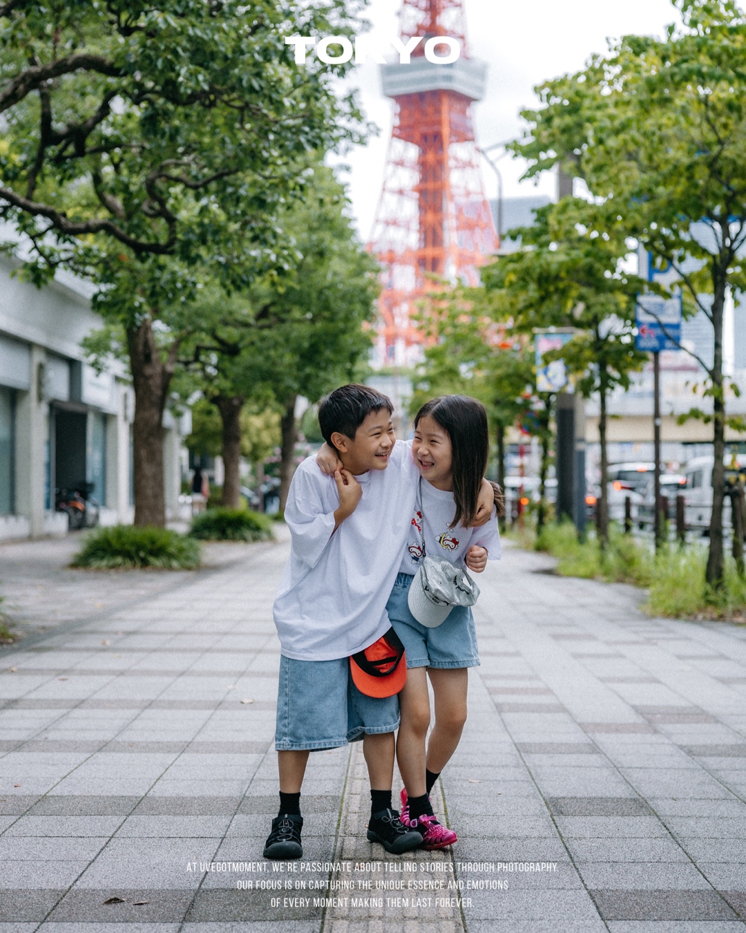 Photoshoot near Tokyo Tower with Kids Photos at tokyotower no.2 - uvegotmoment Tokyo photography